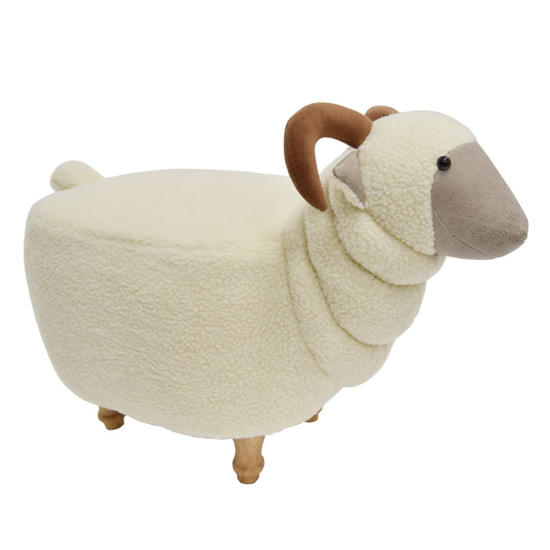 Zoomie Kids Hodapp Sheep Animal Ottoman & Reviews